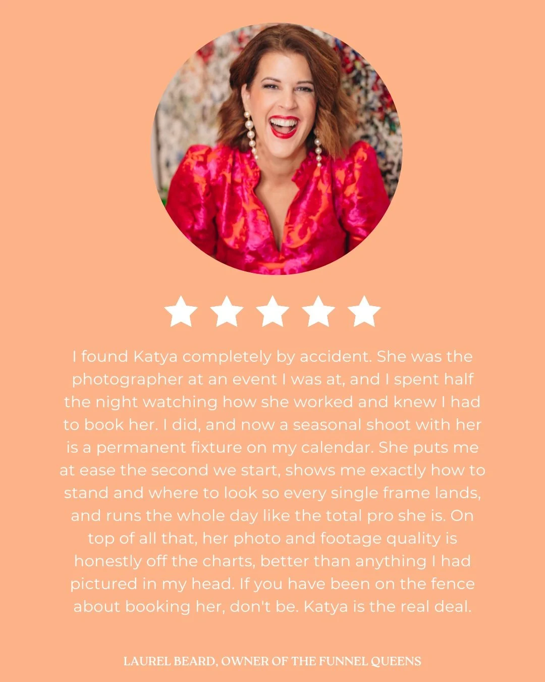 @laurelbeard, I LOVE this review! I&rsquo;m so grateful that the @iconic.the.experience event brought us together because what started as one photoshoot has now turned into our seasonal tradition - and I&rsquo;m very much here for it.

Thank you for 