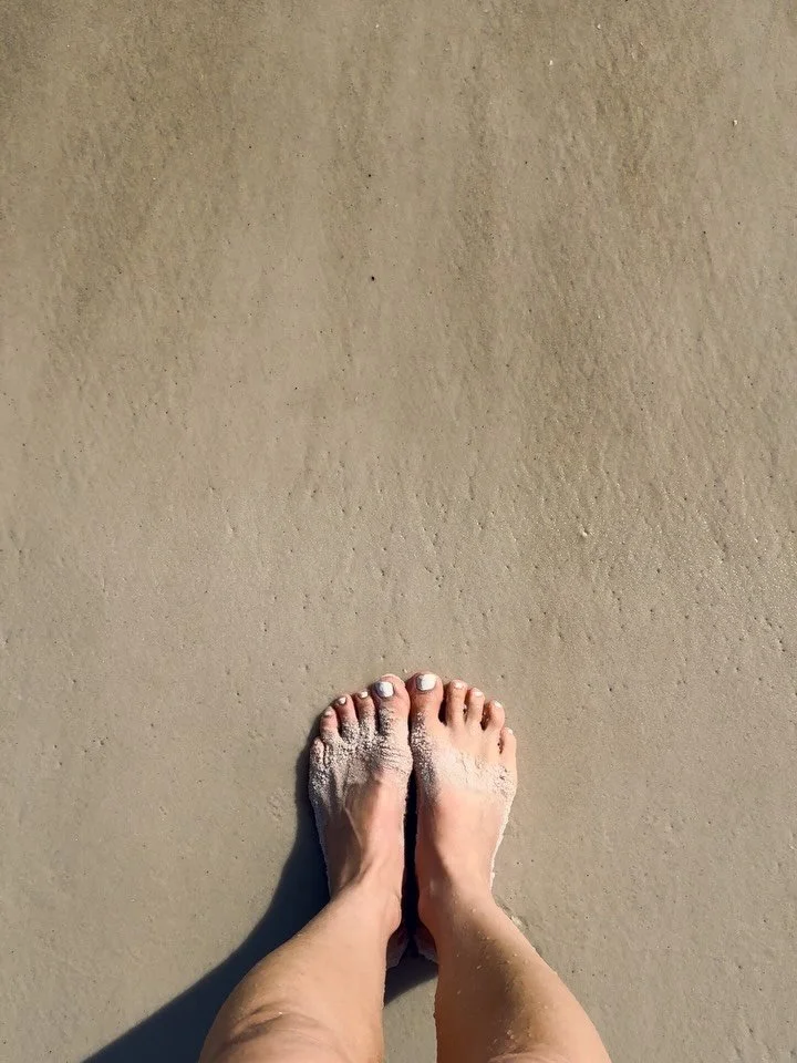Life&rsquo;s a beach
I&rsquo;m just playing in the sand