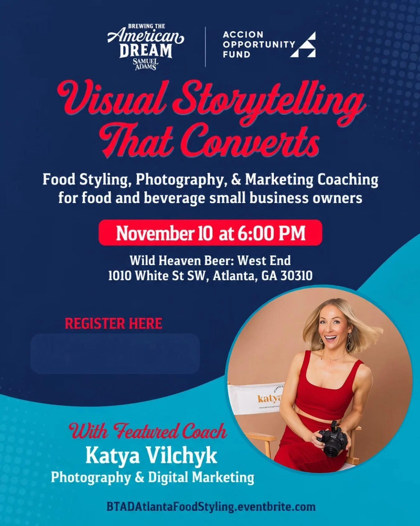 I&rsquo;m excited to share that I&rsquo;ve been invited to be one of the coaches for @aofund and @samadamsbtad Brewing the American Dream&rsquo;s Food Styling &amp; Photography Coaching event here in Atlanta.

I&rsquo;ll be joining a group of other c