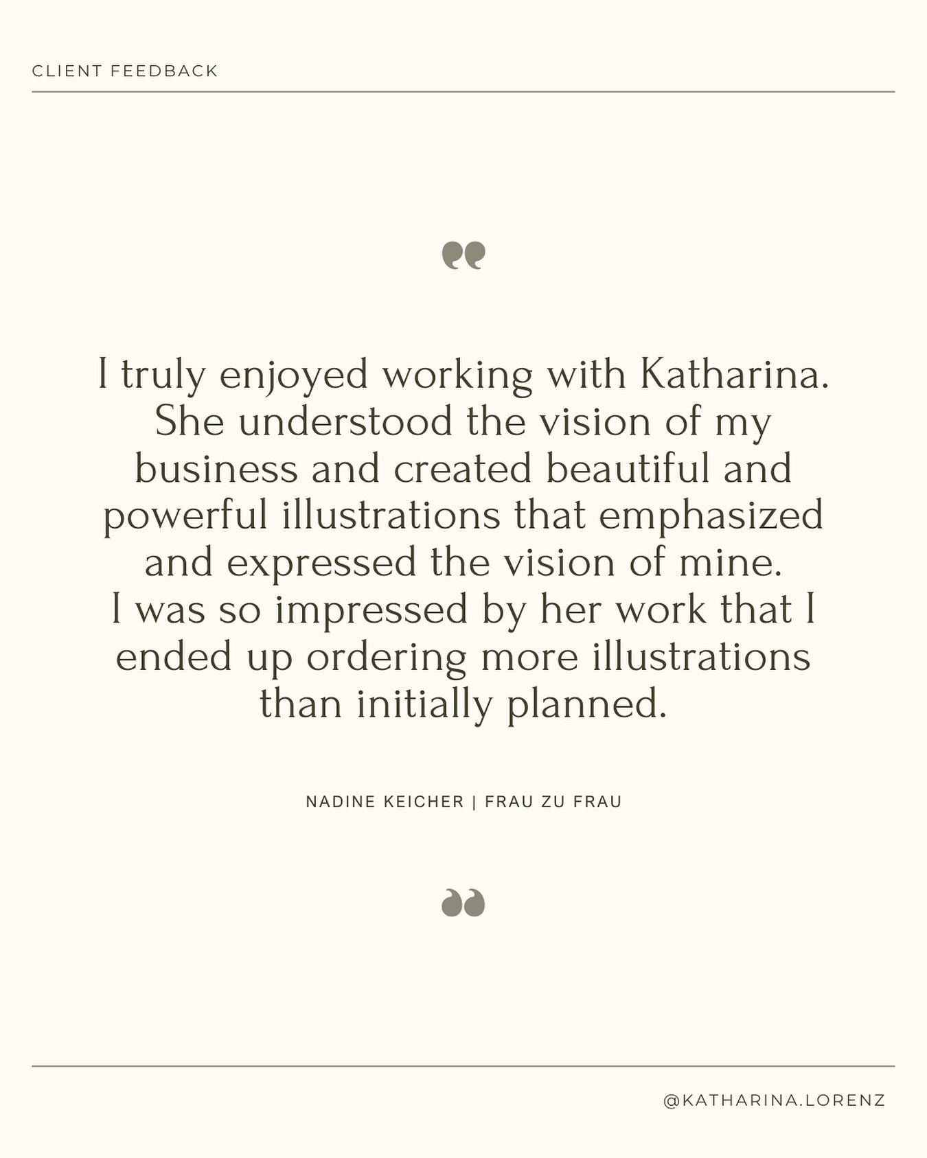 the best moments after a finished job is the feedback. 🥹 

.
.
.

#clientfeedback #freelance #freelancedesigner #graphicdesign #grafikdesignwien #grafikdesignaustria #designaustria #femaledesigner #clientlove