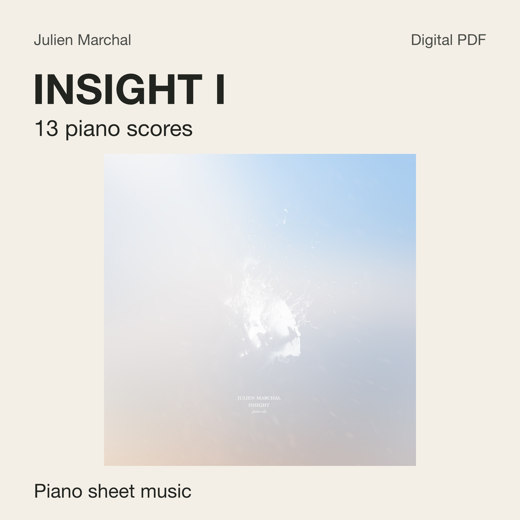 INSIGHT I — Complete Piano Sheet Music (Digital PDF)