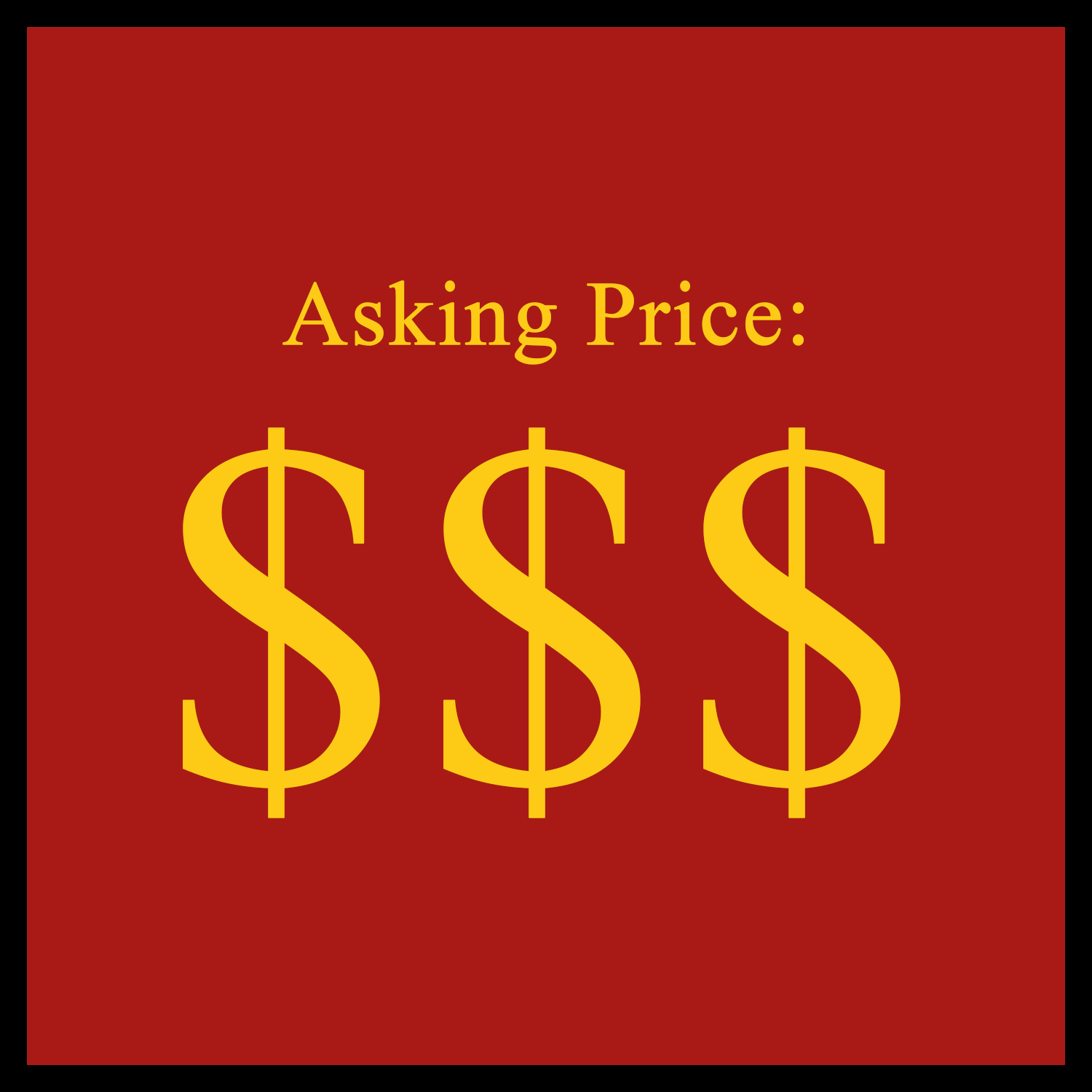 Importance of The Asking Price