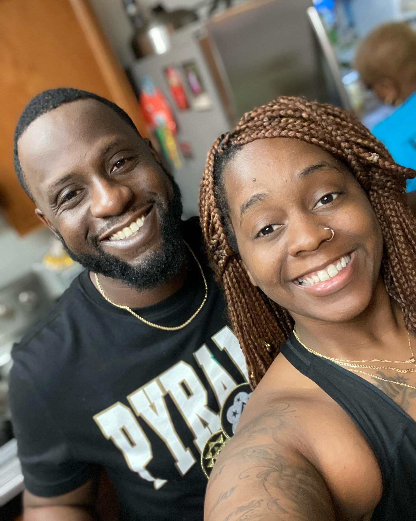 Stop what you&rsquo;re doing and help me wish a Happy birthday to my one and only favorite brother. 48 ain&rsquo;t never looked so good 😃😊 @tjeezy76 . Happy birthday Twinn 🫶🏾😘