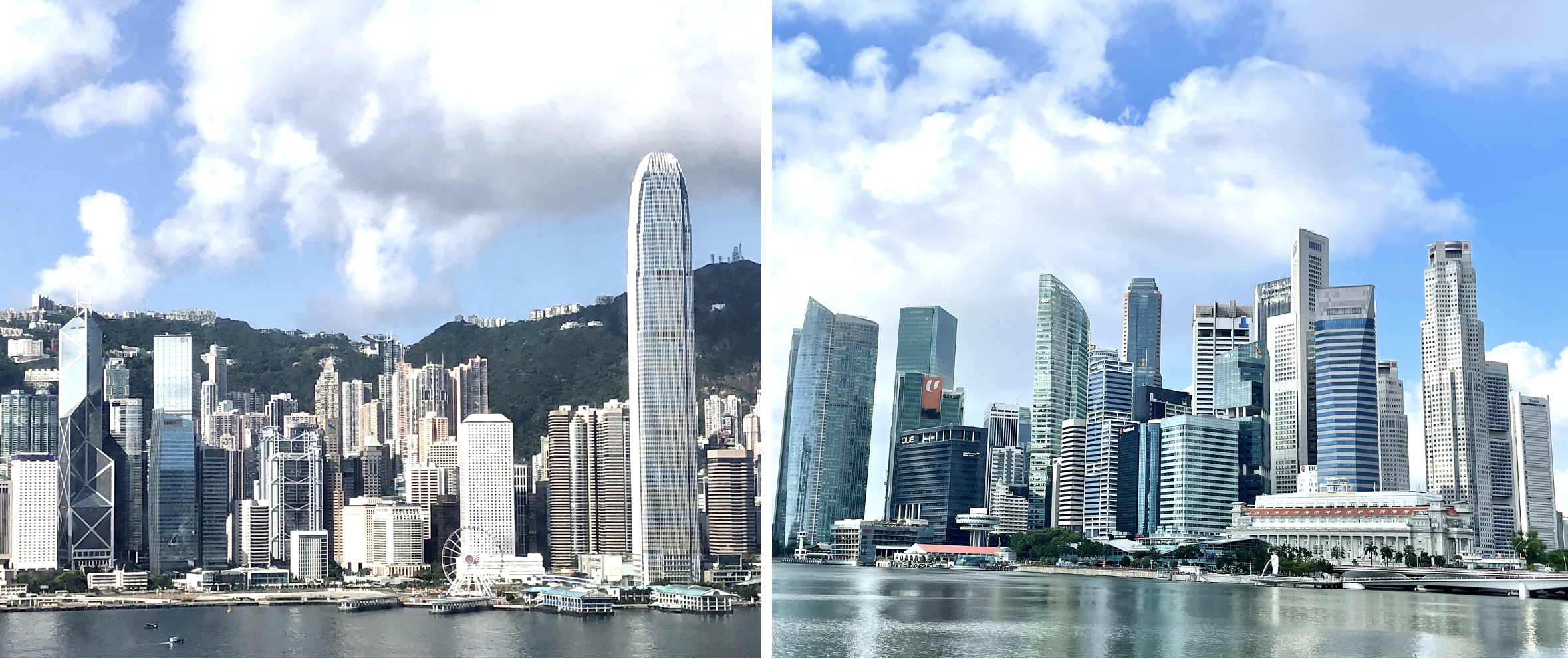 A tale of two cities: Hong Kong and Singapore