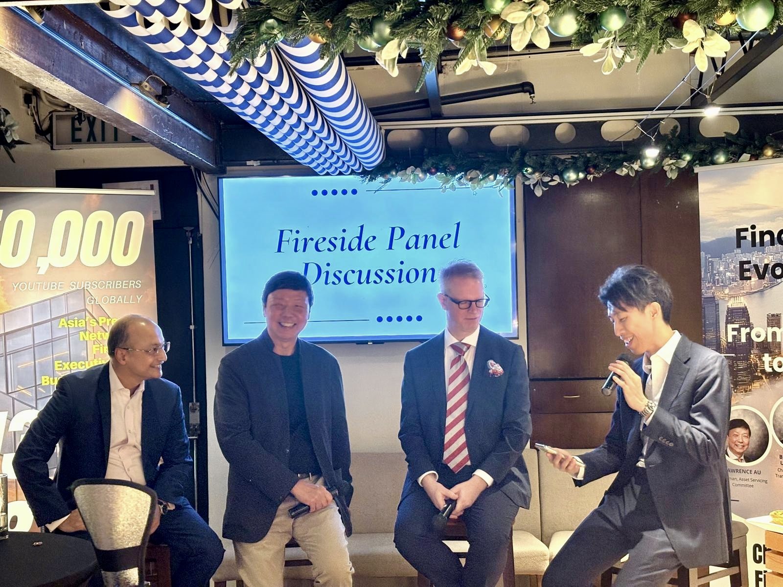 FinEx Club Fireside Panel: From Tradfi to Defi, November 2025, Hong Kong