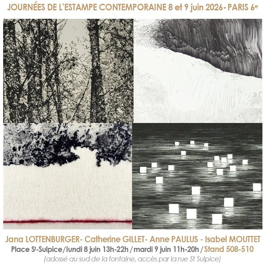 Journée de l'estampe contemporaine 2026, Place Saint-Sulpice Paris 6e