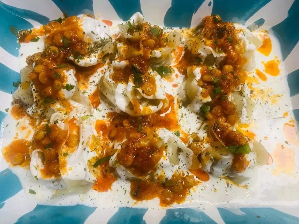 NEW MENU ITEM! MANTU

Mantu is an Afghan dumpling, made with seasoned beef and onions tucked in a wrapper and topped with an herby yogurt sauce. 

Complimentary samples available in store for tasting!

**Only available at Chantilly location**