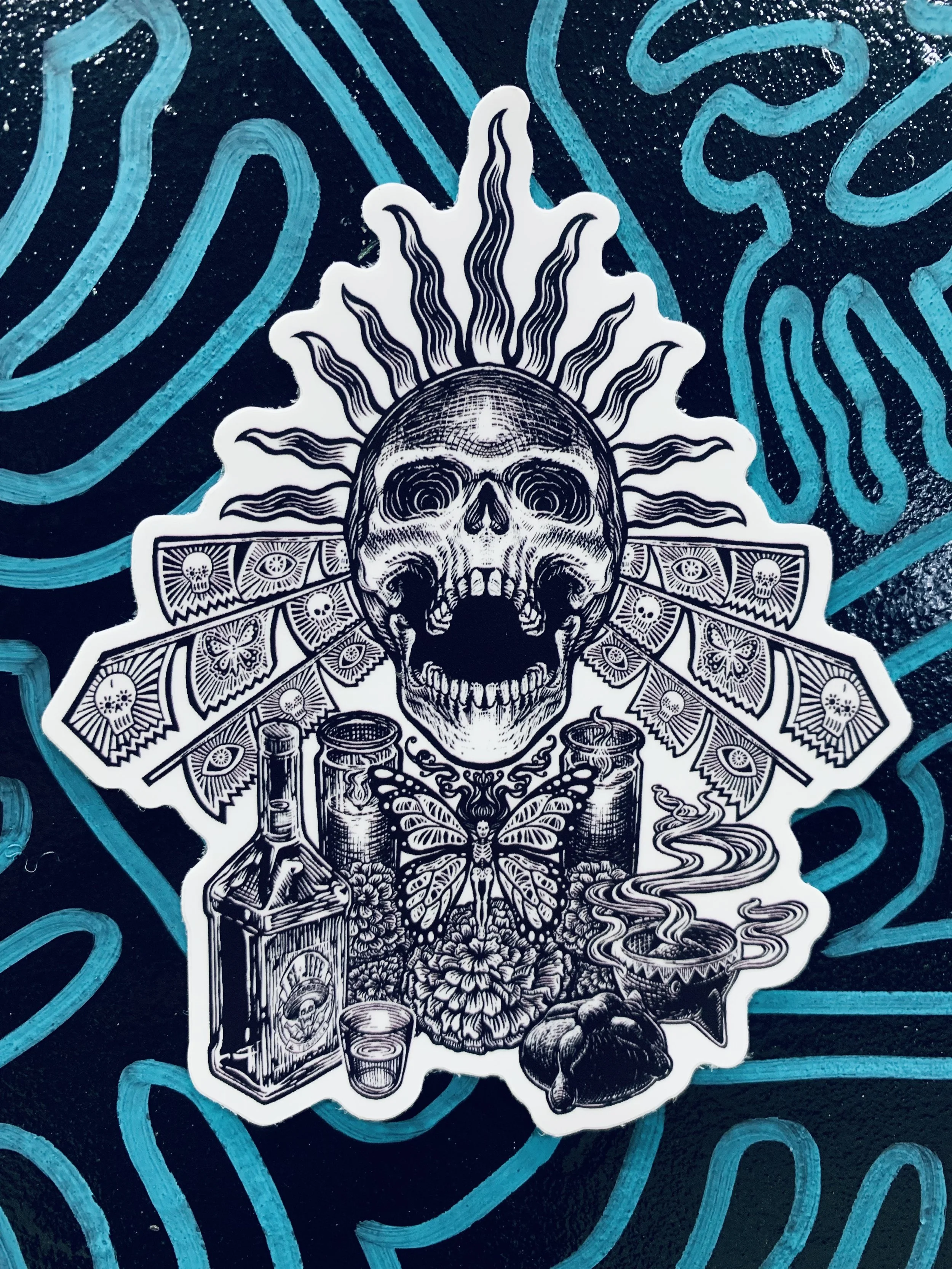 'Altar' vinyl sticker