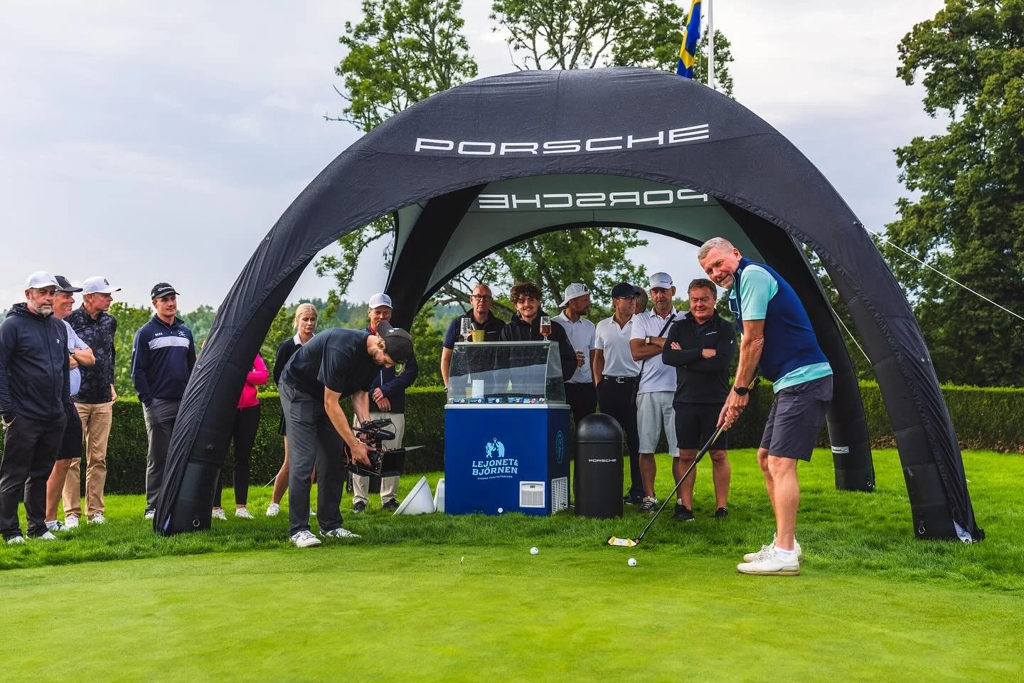 ⛳️ Porsche Golf Cup Sverige 2025 p&aring; Bro Hof Slott GC #lejonetochbj&ouml;rnen #svensksuperpremiumglass #v&auml;rdattdela #porsche #porschesverige