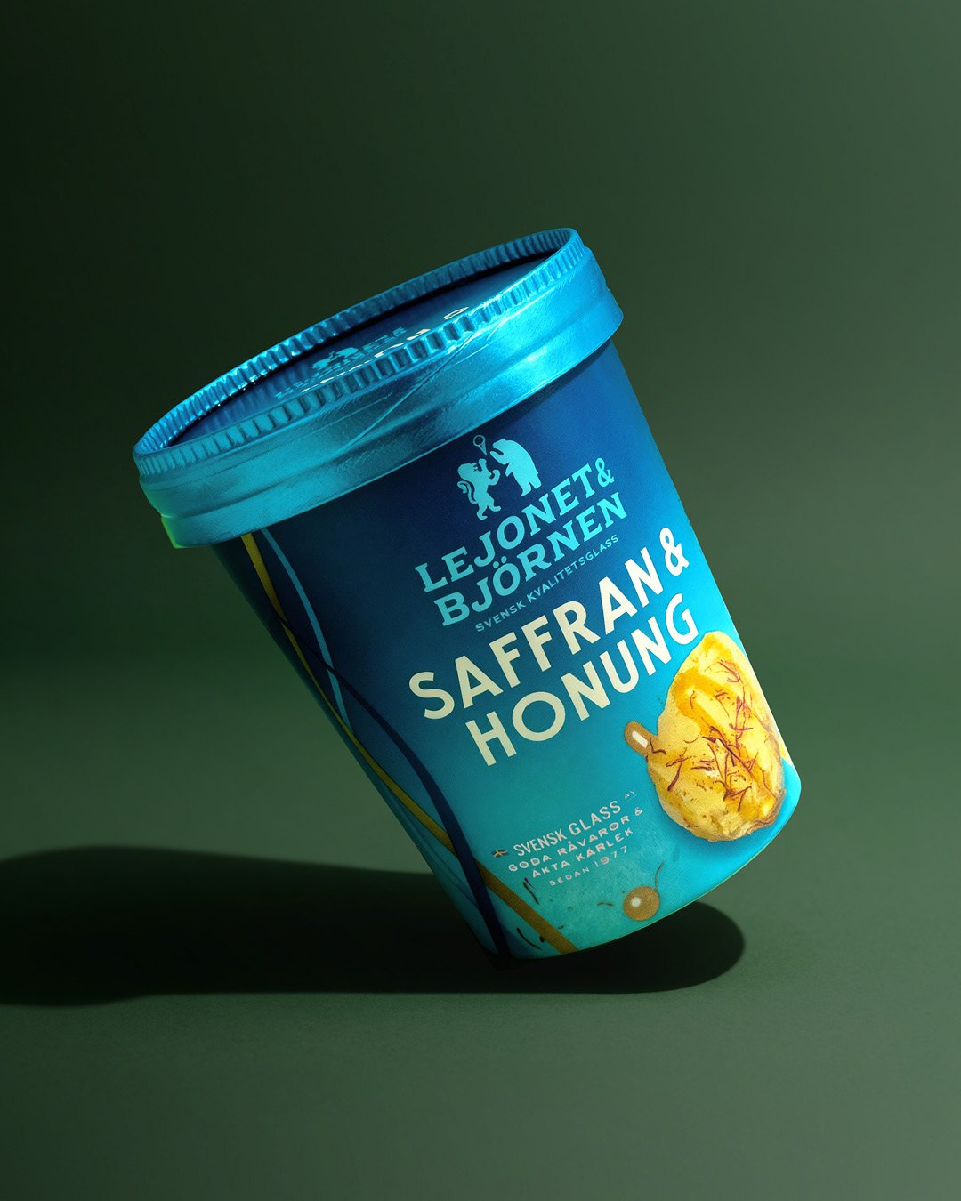 Det h&auml;r &auml;r k&auml;rlek och omtanke i form av god glass! #lejonetochbj&ouml;rnen #svensksuperpremiumglass #v&auml;rdattdela