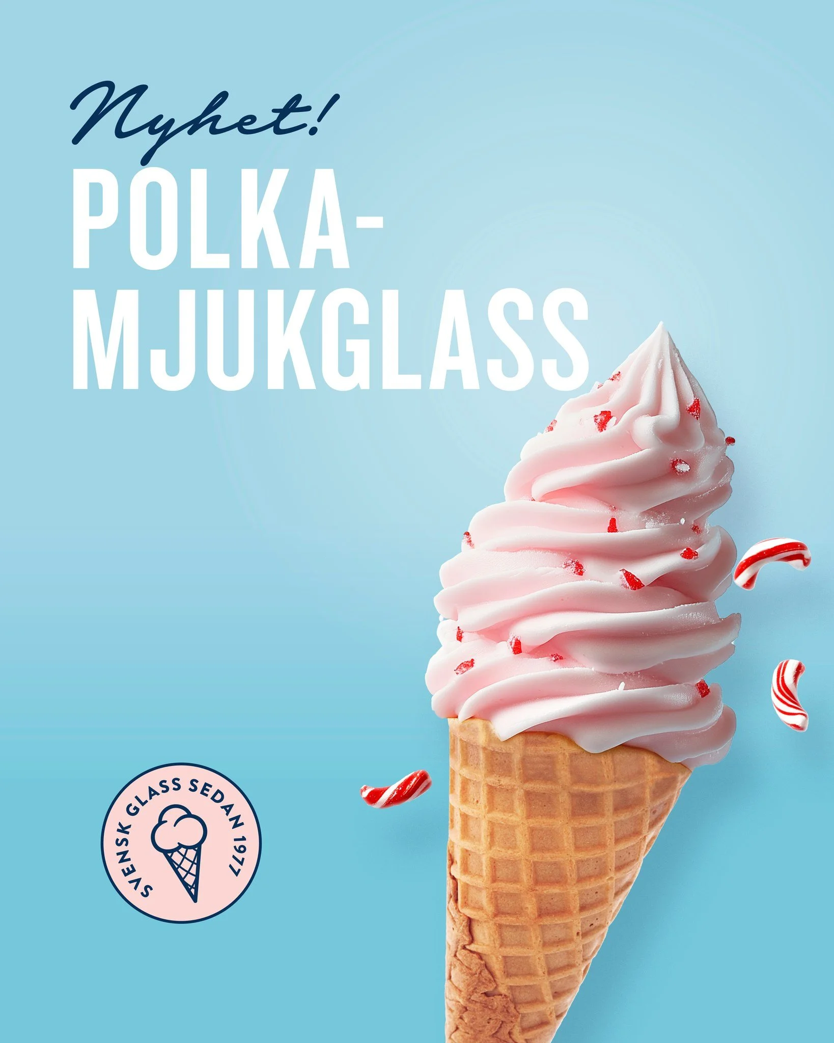 Ni har &ouml;nskat, vi har lyssnat &ndash; polka mjukglassen &auml;r &auml;ntligen tillbaka! Kom f&ouml;rbi v&aring;r cold spot p&aring; Danska V&auml;gen 74 i G&ouml;teborg och fira med oss! #lejonetochbj&ouml;rnen #svensksuperpremiumglass #v&auml;r