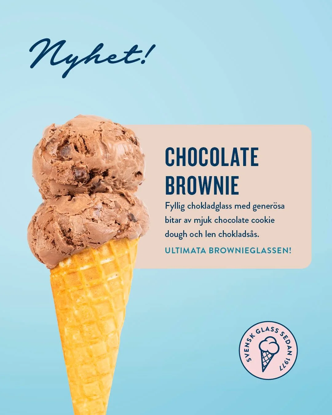 Uppt&auml;ck 4 av v&aring;ra 9 goda nyheter! 😍 #lejonetochbj&ouml;rnen #svensksuperpremiumglass #nyasmaker #coldspot #g&ouml;teborg