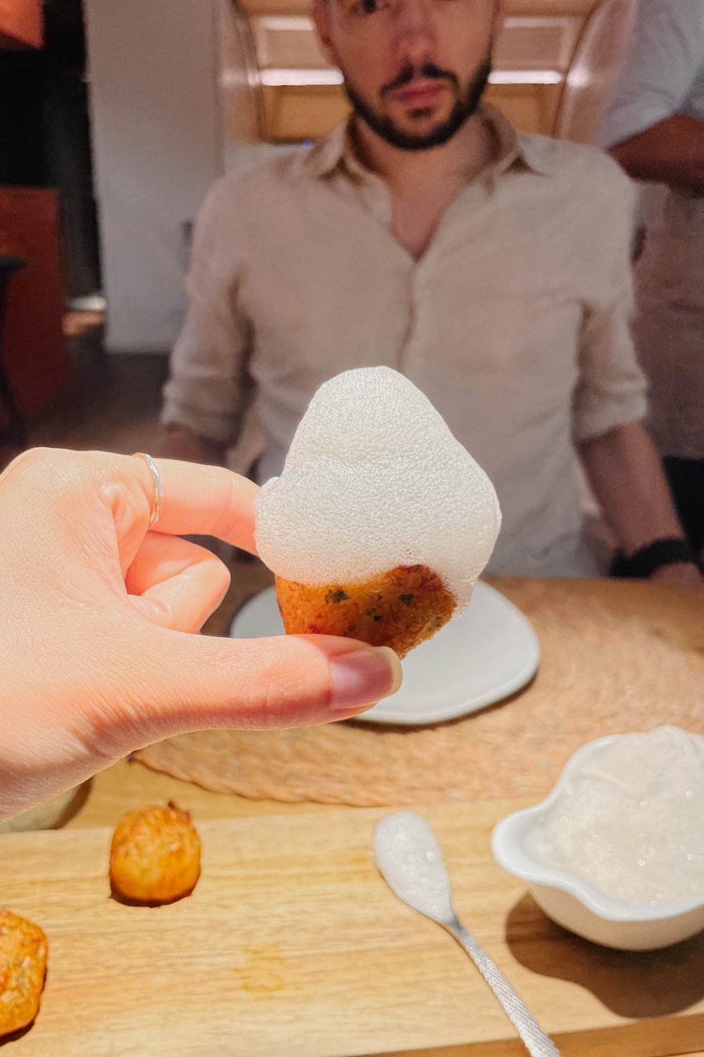 Cod Fritter with Foam on Top.jpg