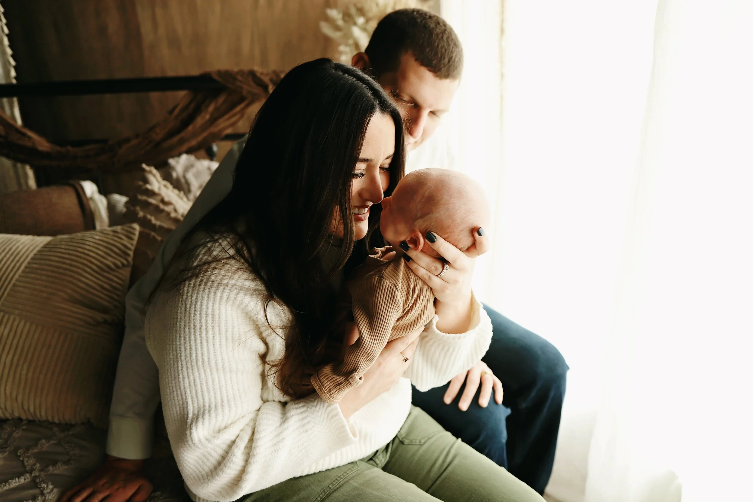 Gentle, Baby-Led Newborn Photography in Christopher, IL