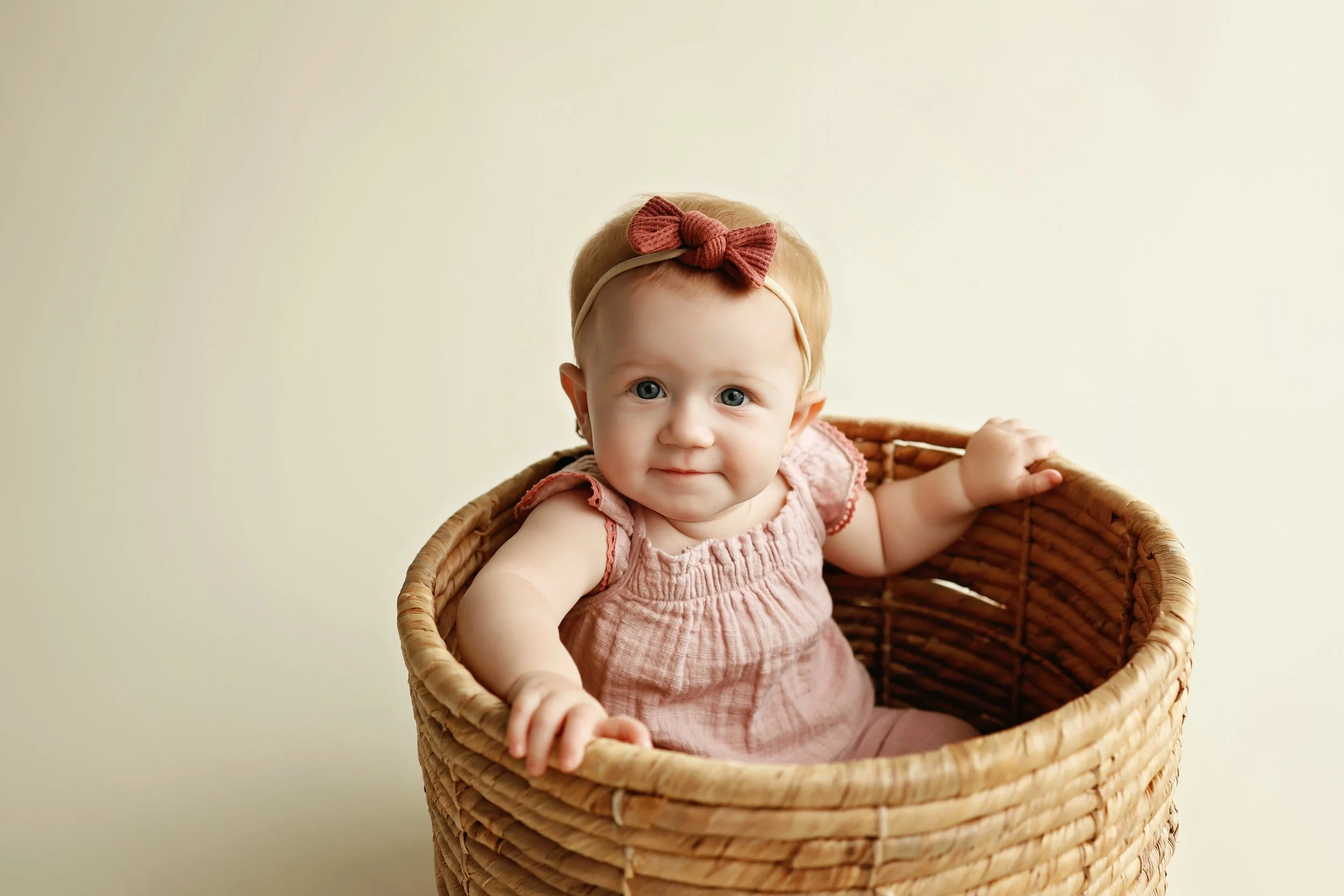 Sweet Little Moments: A Baby Girl Milestone Session