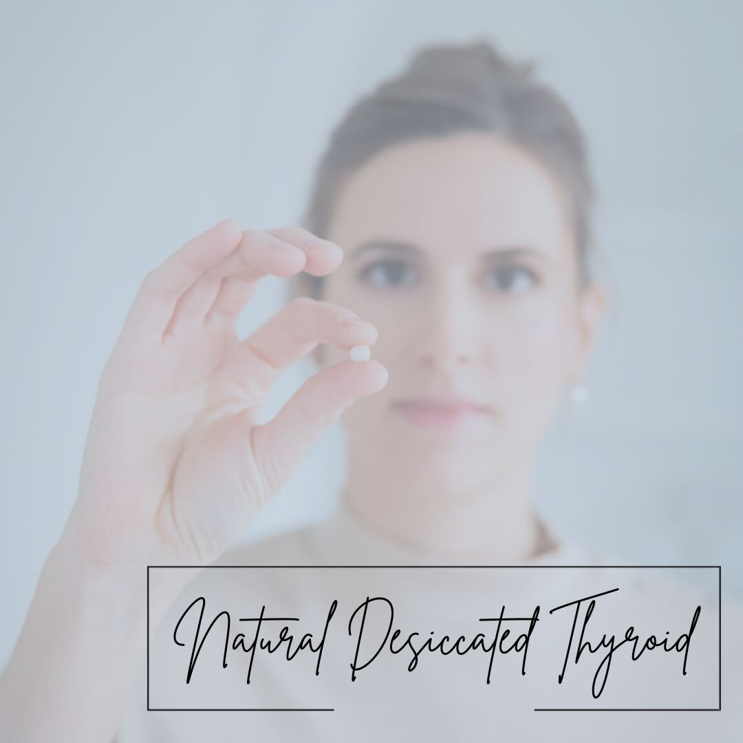 Thyroid condition ✔️ medication ✔️ 

Thyroid medication is a hot topic, I often get asked are there options beyond Synthroid/Levothyroxine 💊? There sure are. 

My personal preference when I was taking thyroid medication was Natural Desiccated Thyroi