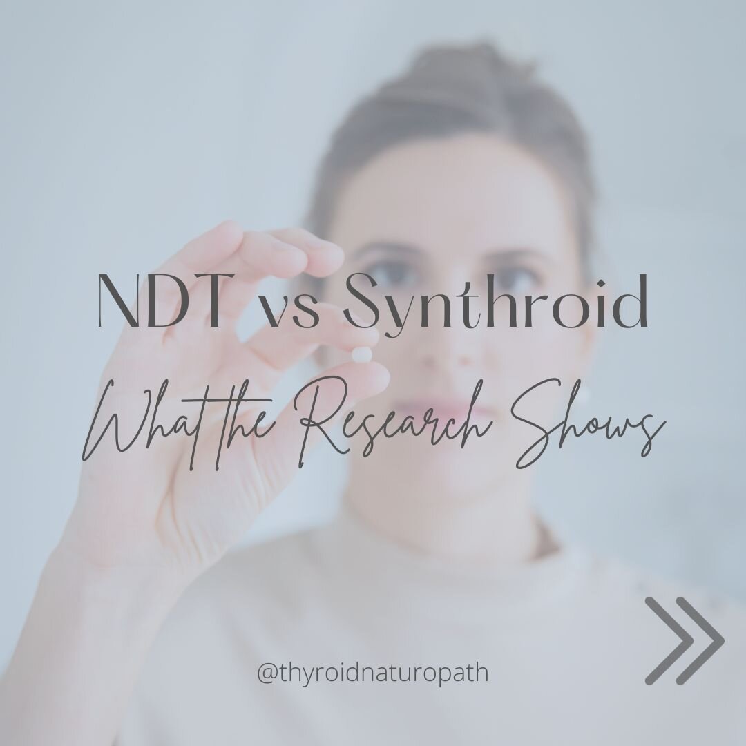 While there is research on Natural Desiccated Thyroid (NDT) use, there aren&rsquo;t a lot of studies directly comparing it to Synthroid. However, the few that we have are favourable.

In a recent study, 6 months after switching to NDT from levothyrox