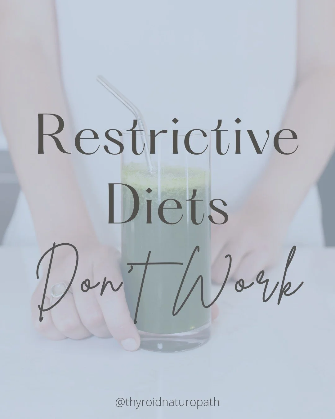 Cutting more and more foods but still not feeling better?
The research doesn’t support long-term restrictive diets for thyroid healing — and neither do I.
You don’t need to live in fear of what’s on your plate to lower antib