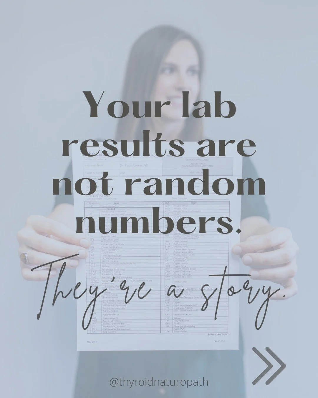 Your lab results are not random numbers. They&rsquo;re a story.

A story about your energy, metabolism, hormones, immune system, and symptoms.

Most women are handed lab results with little to no explanation, maybe a quick &ldquo;everything looks fin