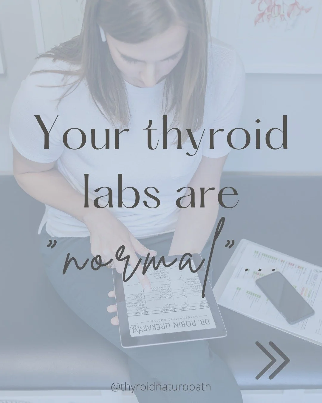 Your thyroid labs are &ldquo;normal&rdquo;...

So why do you still feel exhausted, foggy, and inflamed?

Thyroid antibodies can be elevated for 7&ndash;10 years before your thyroid levels ever change.

You can feel awful long before your thyroid labs