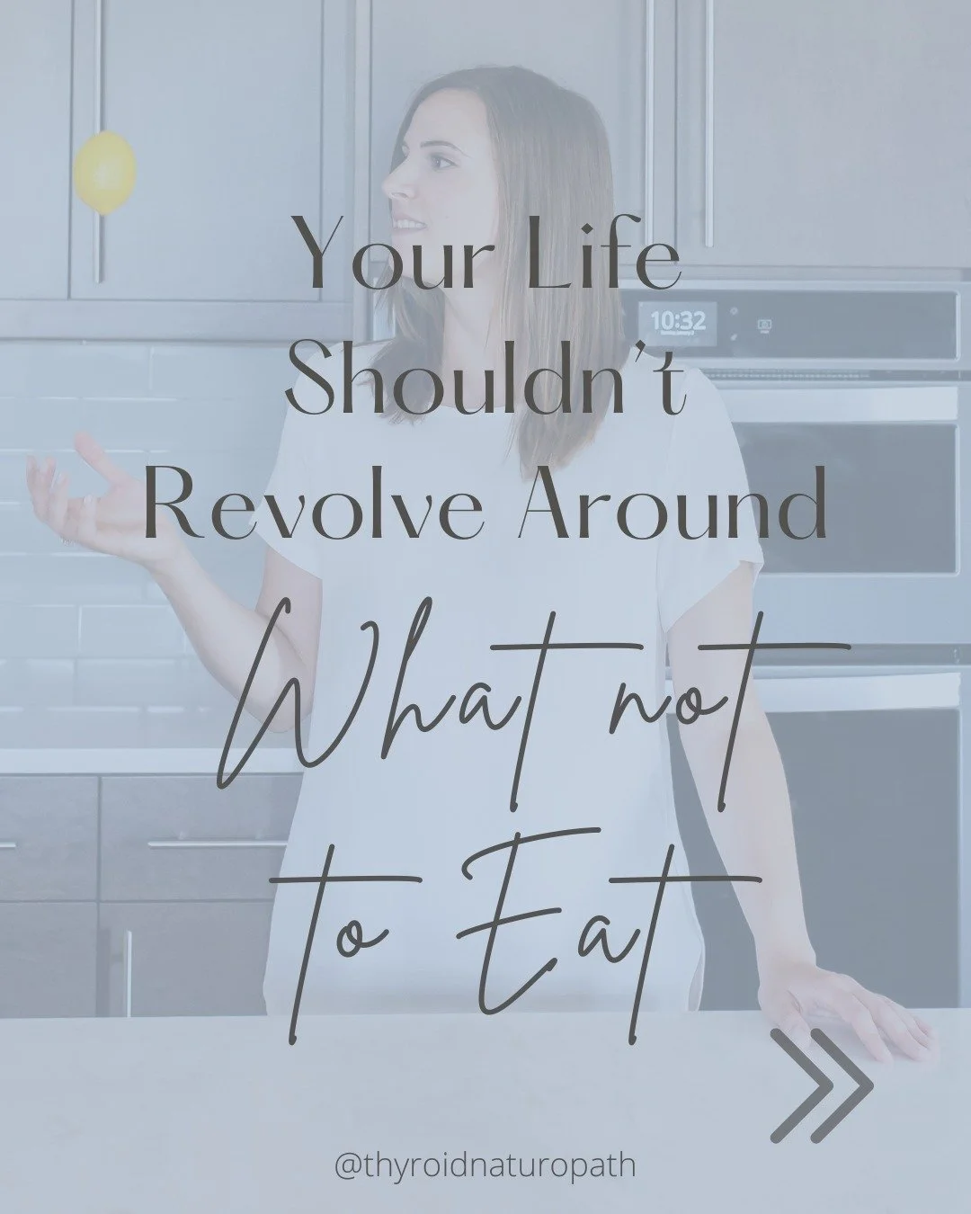 Your life shouldn&rsquo;t revolve around what not to eat.

Supporting your thyroid isn&rsquo;t about restriction. It&rsquo;s about emphasis.

What to nourish. What to build on. What your body actually needs more of &mdash; not less.

Women don&rsquo;