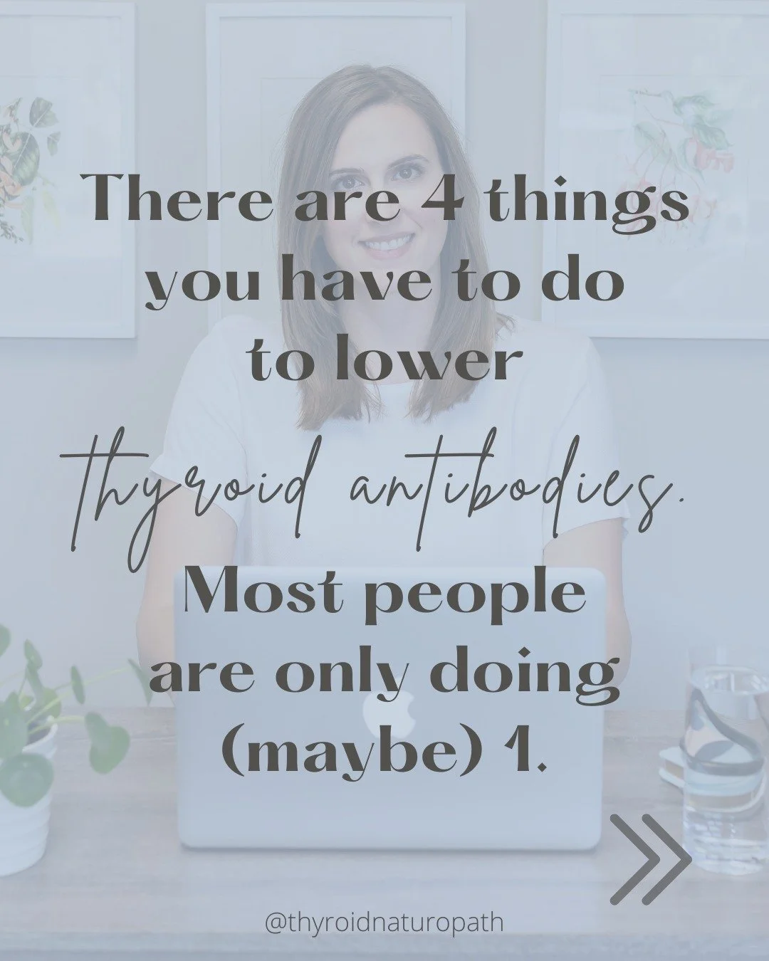 There are 4 things you need to do to actually lower your thyroid antibodies.

Most people with Hashimoto's or Graves' are doing &mdash; at best &mdash; one of them.
Which is why symptoms persist. Why antibodies don't move. Why you feel like you're do