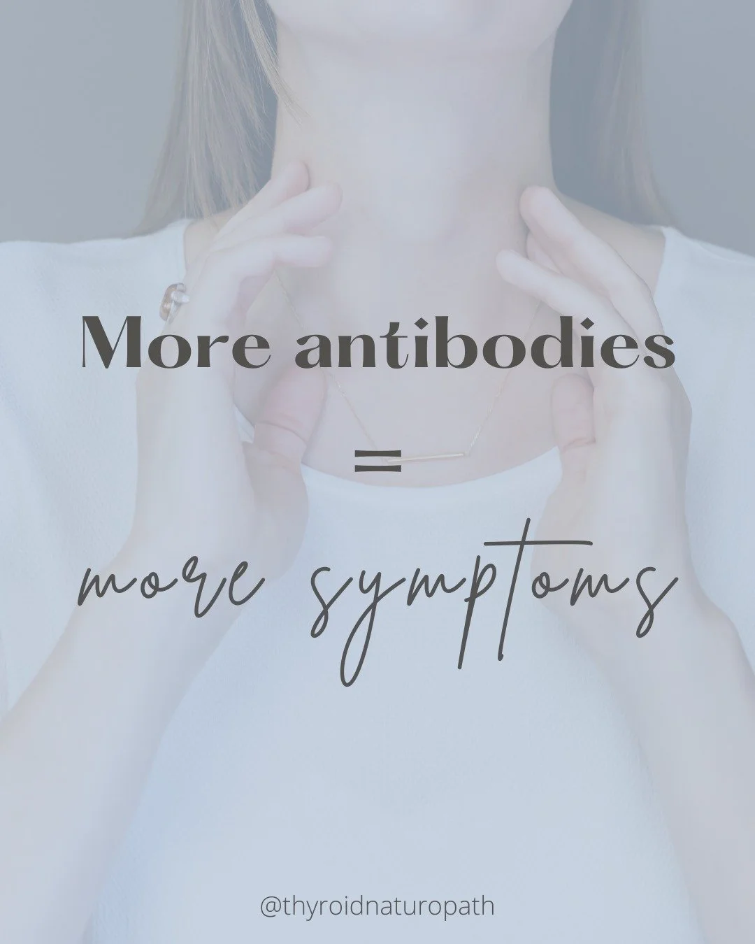 If you're eating 3 meals a day without balancing your blood sugar, you may be triggering your thyroid antibodies 3 times a day.

Every blood sugar spike causes inflammation. Inflammation activates your immune system. An activated immune system produc