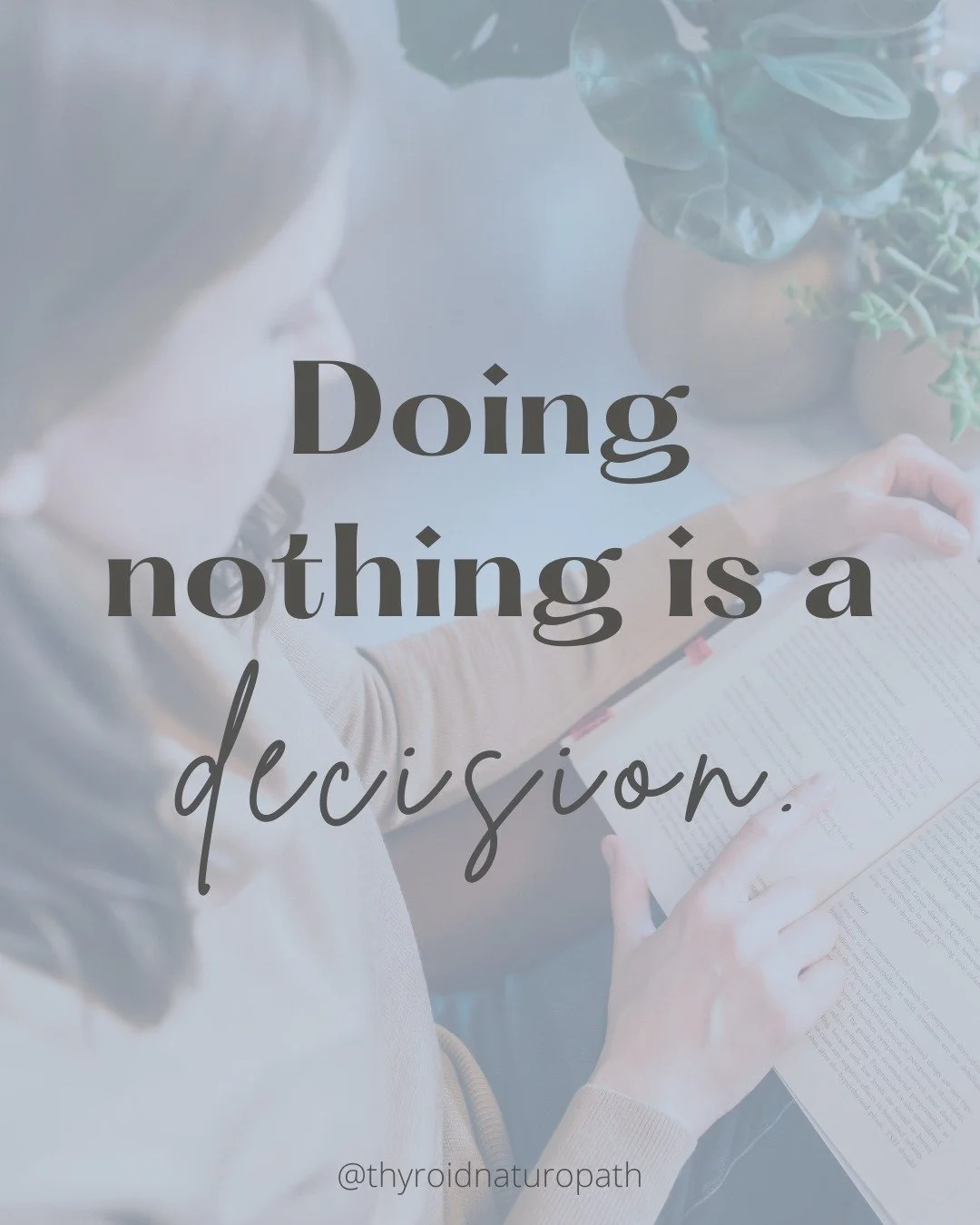 Here's something I say to my clients that I want to say to you:

Doing nothing is a decision.

If your antibodies stay elevated year after year, that's not neutral. That's not just "managing" your condition.

Chronically elevated antibodies