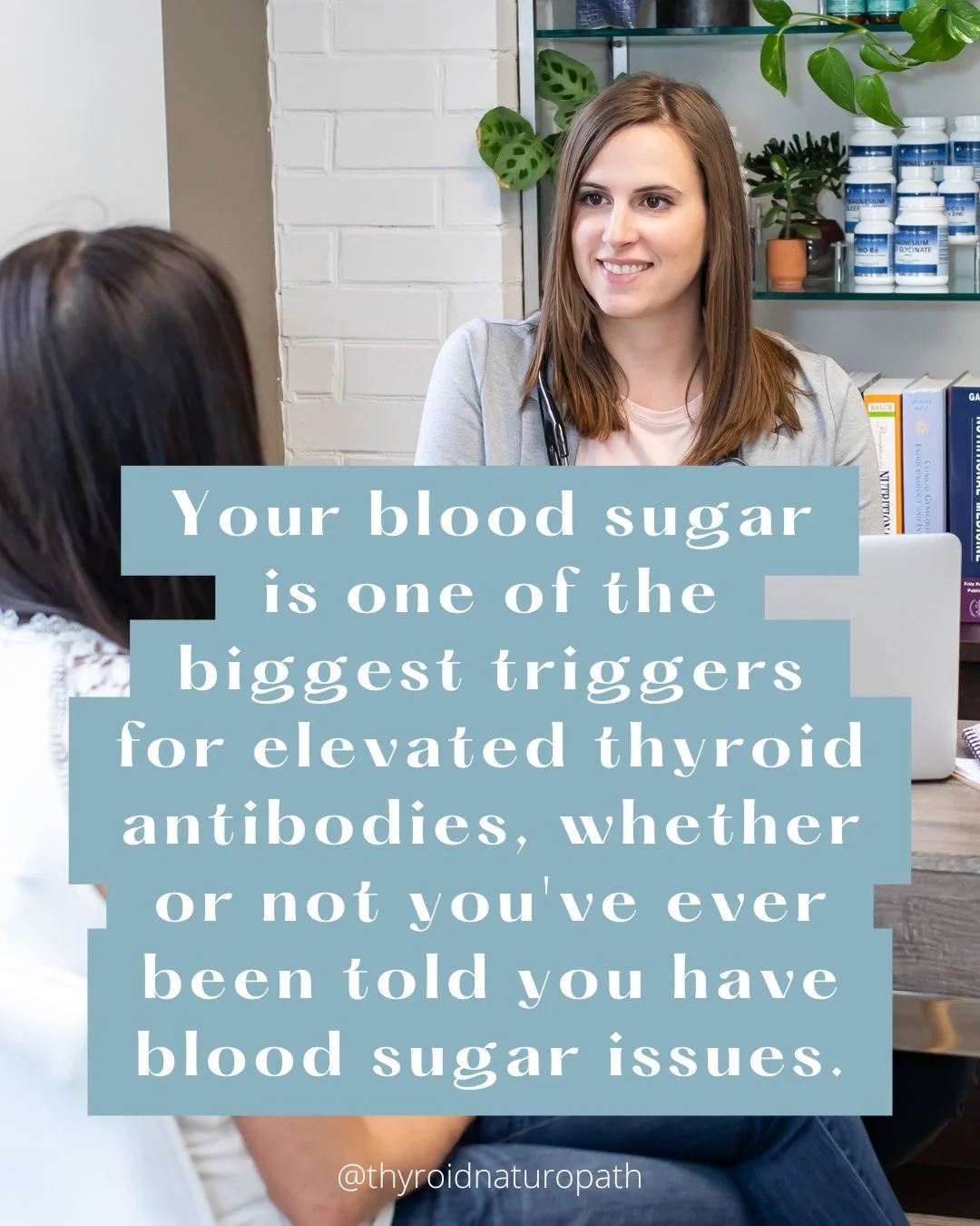 Here's a connection almost nobody explains: your blood sugar is one of the biggest triggers for elevated thyroid antibodies, whether or not you've ever been told you have blood sugar issues.

Every time your blood sugar spikes and crashes, it creates