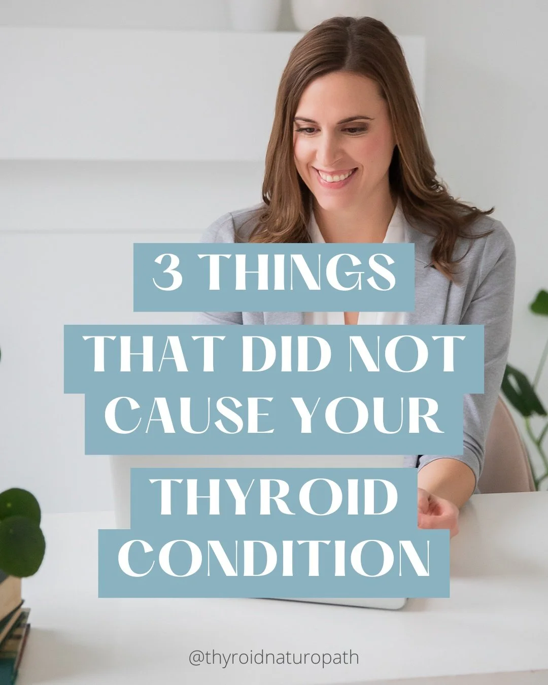 You didn't cause this by eating gluten. You didn't cause this by skipping supplements. Let's clear a few things up.

Here are 3 things that are NOT the reason you have a thyroid condition, and what the research actually points to instead. I go deep o