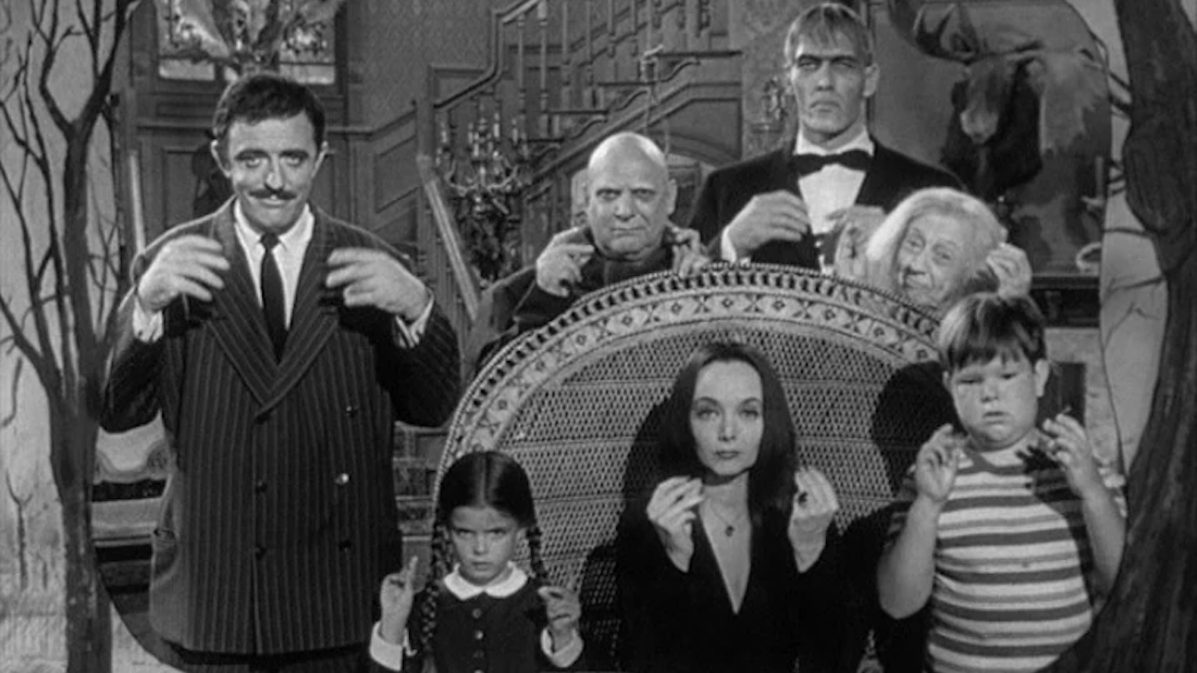 An Addams Family Dinner Party