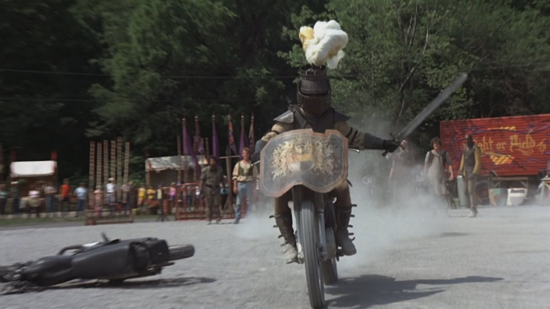 KNIGHTRIDERS (1981) Sword drawn