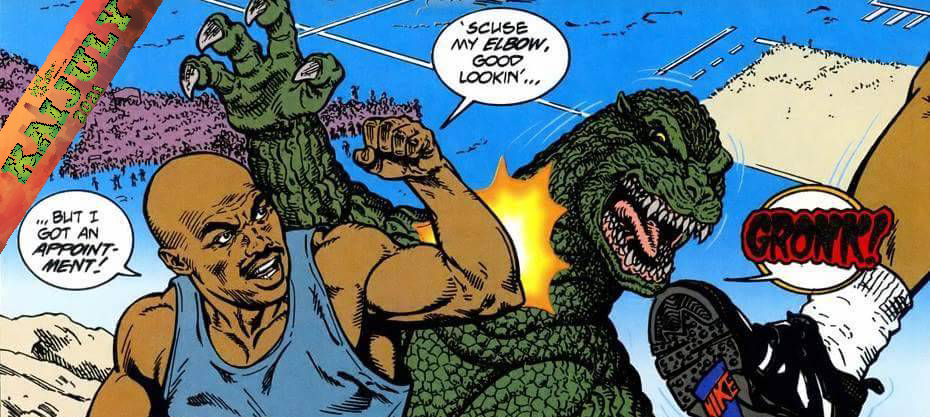 I've Got Issues: Godzilla Vs. Barkley (1993) — Neon Splatter