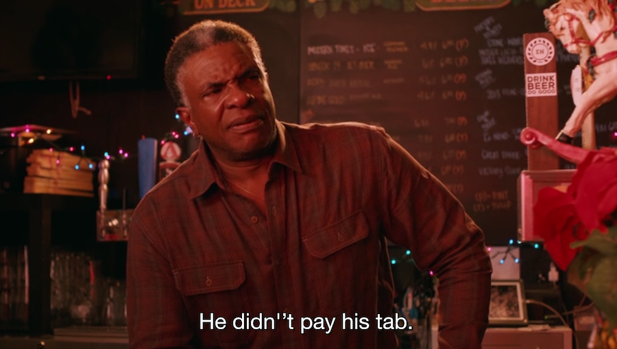 PUPS ALONE (2021) Keith David Didn't Pay His Tab.png