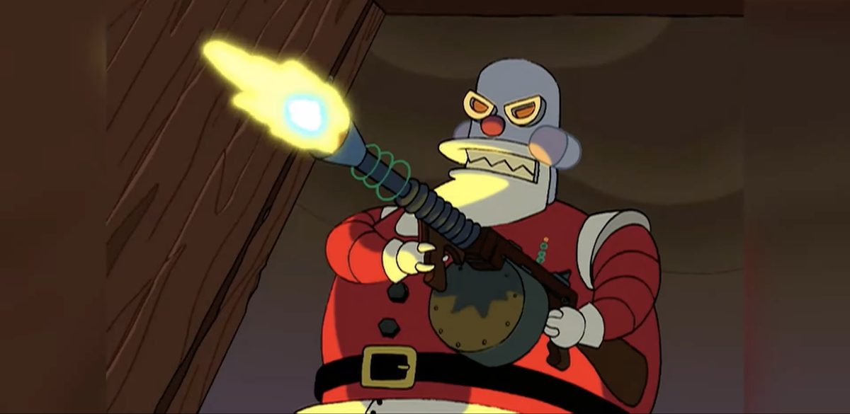 December 20 - Hostility Futurama Robot Santa.png