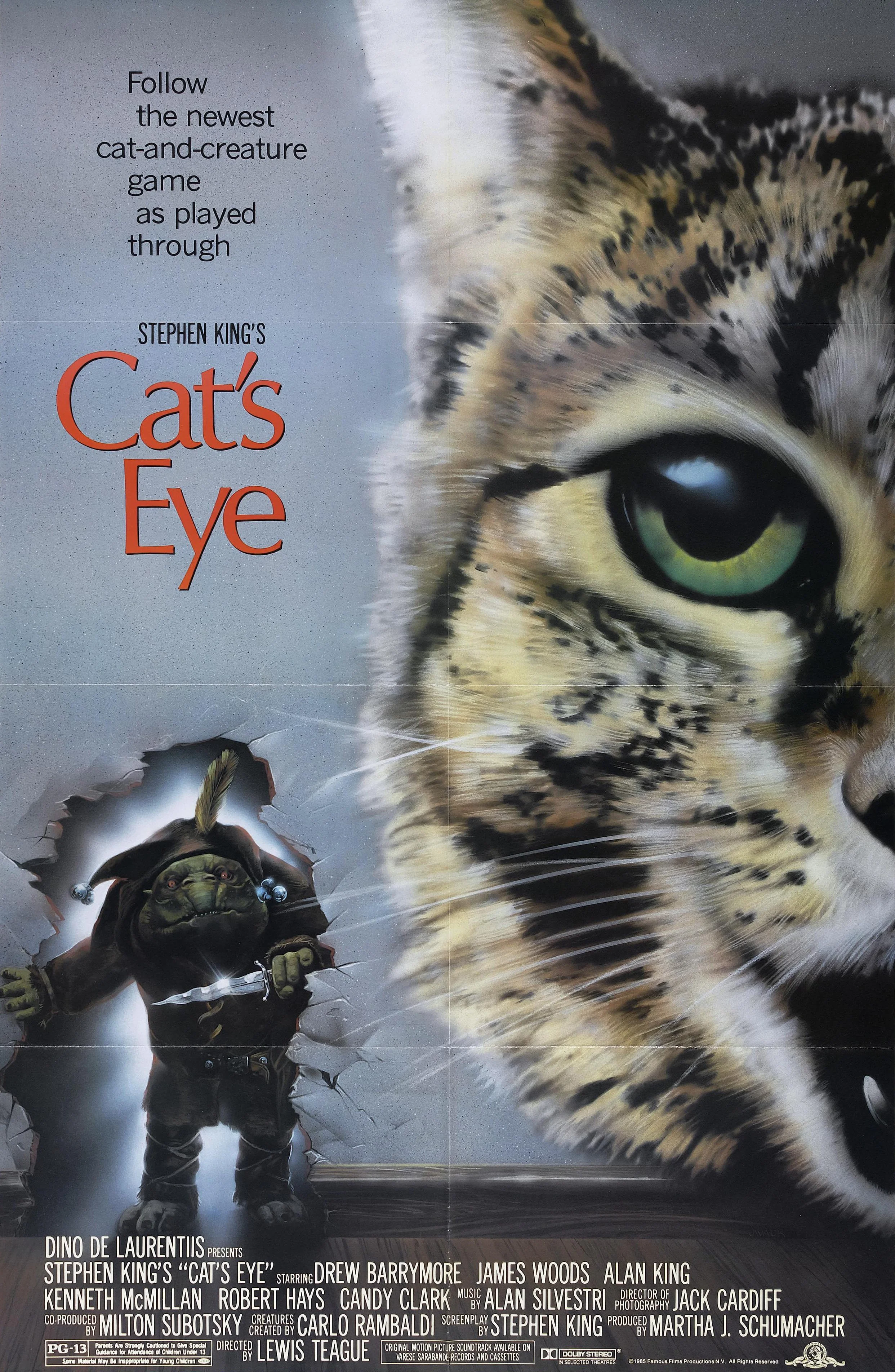 The Pumpkin King CAT'S EYE (1985) — Neon Splatter