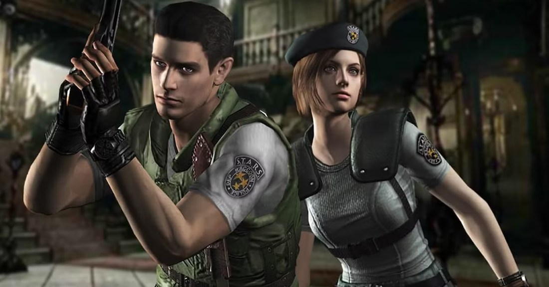 Chris Redfield and Jill Valentine