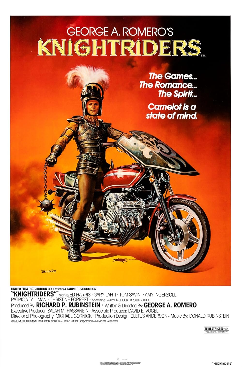 KNIGHTRIDERS (1981) movie poster