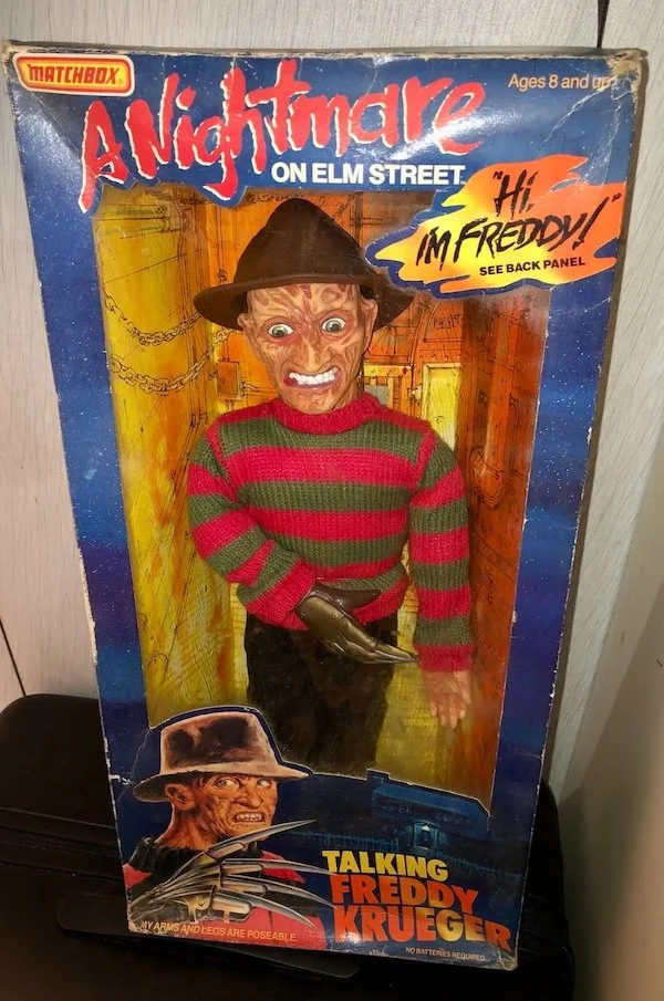 Talking Freddy Krueger doll