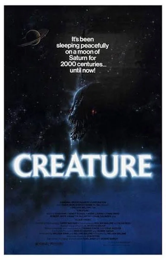CREATURE (1985) movie poster