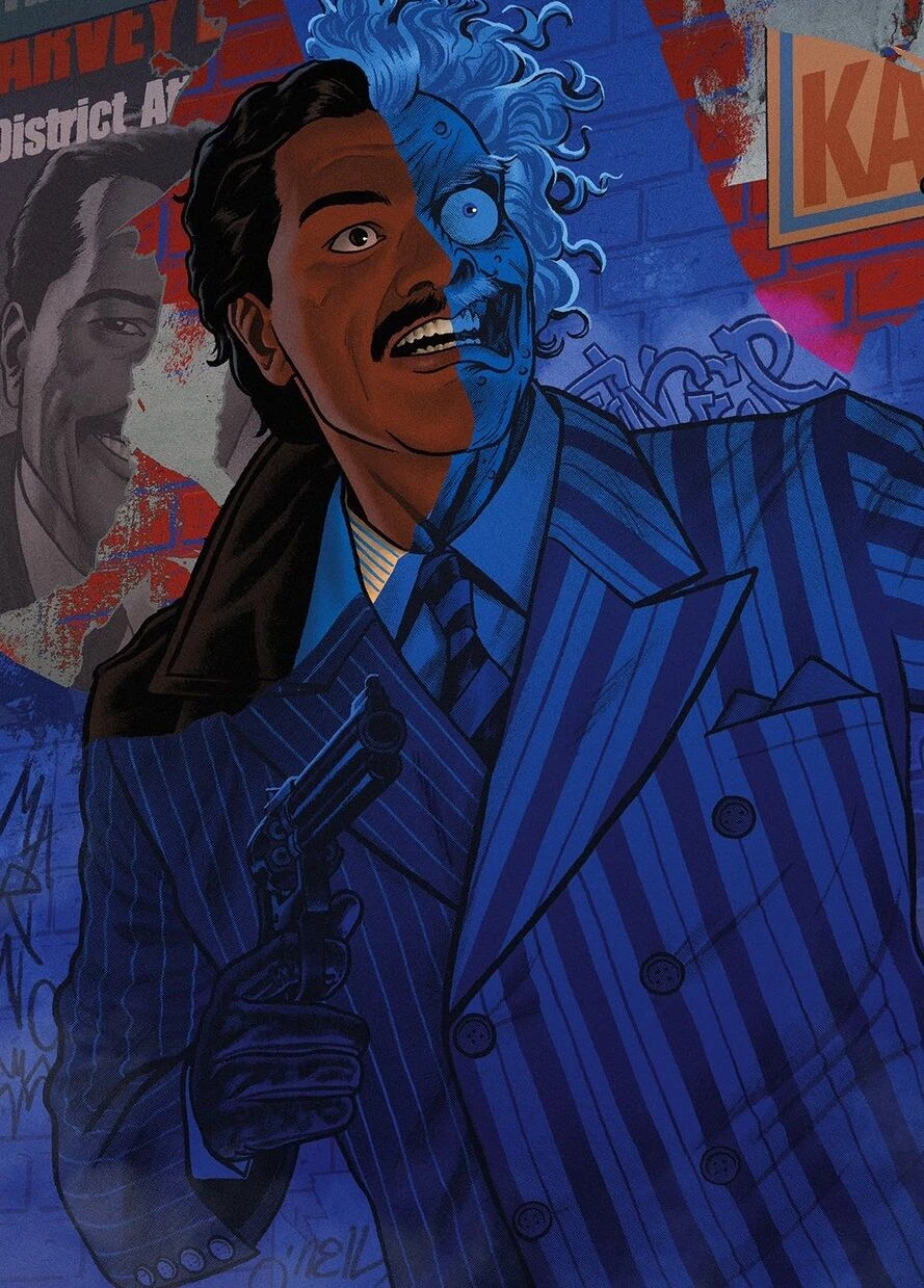 Batman '89 comic book Two-Face