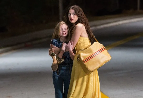 THE NICE GUYS (2016) Angourie Rice and Margaret Qualley