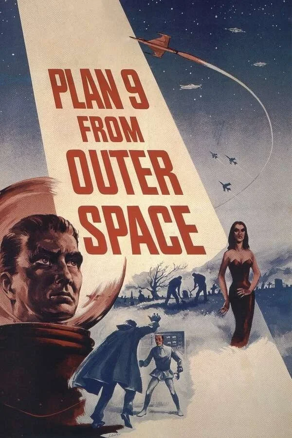 PLAN 9 FROM OUTER SPACE (1957) movie poster