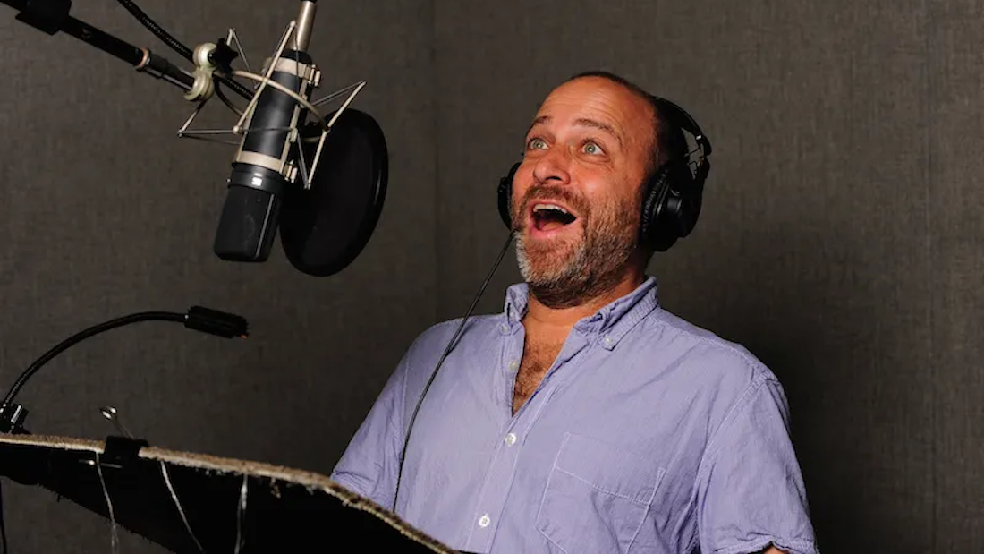 H. Jon Benjamin recording voice