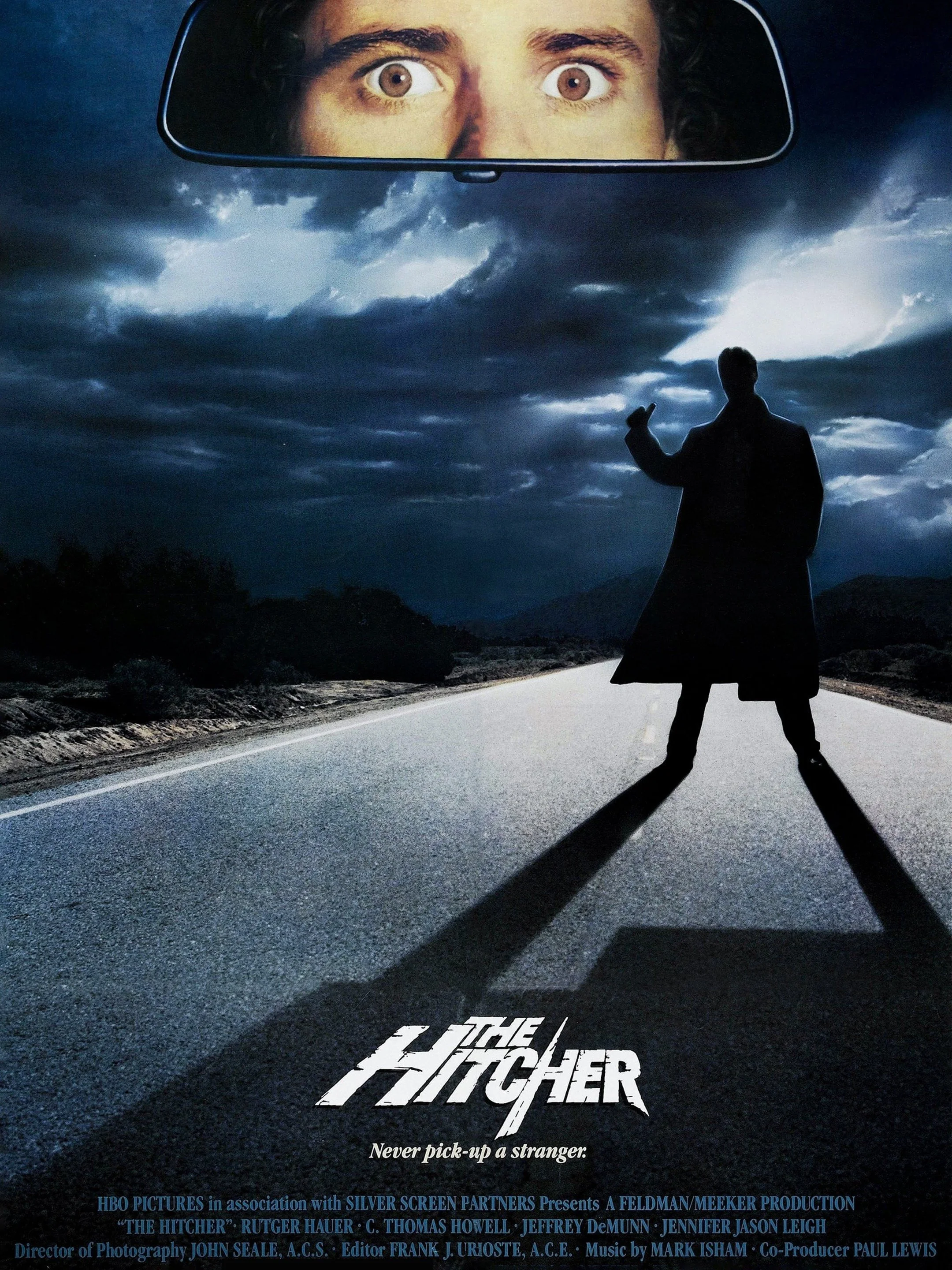 THE HITCHER (1986) movie poster