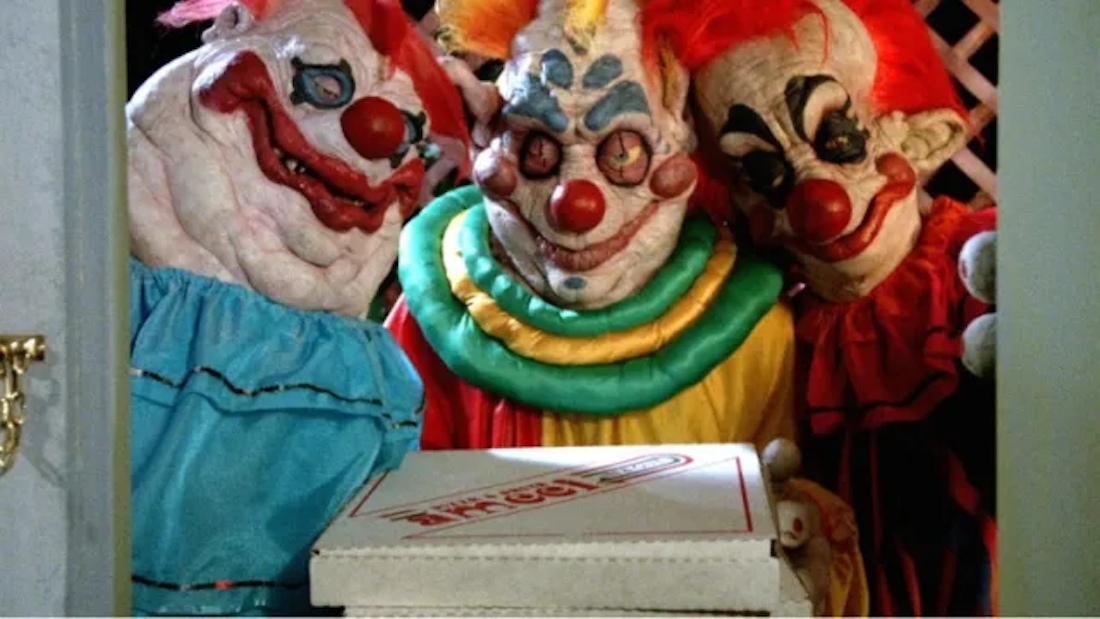 KILLER KLOWNS FROM OUTER SPACE (1988) pizza deliver