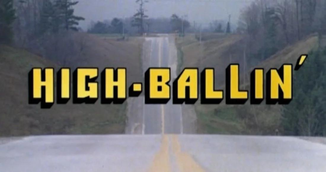 HIGH-BALLIN' (1978) title screen