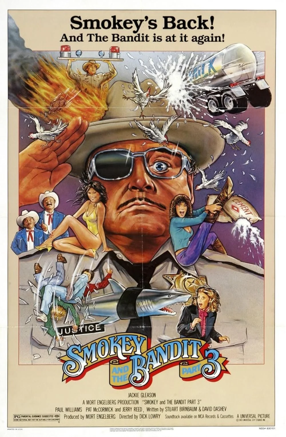 SMOKEY AND THE BANDIT PART III (1983) poster