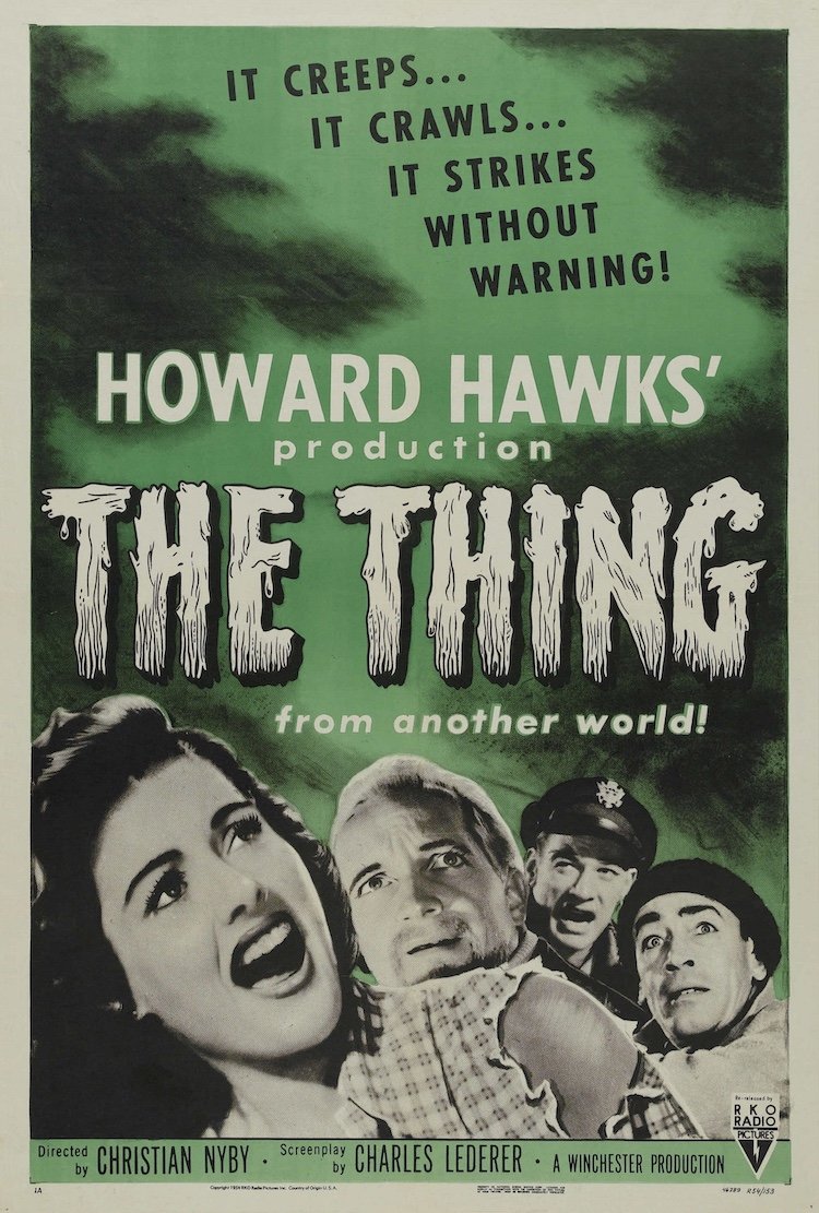 THE THING FROM ANOTHER WORLD (1951) movie poster