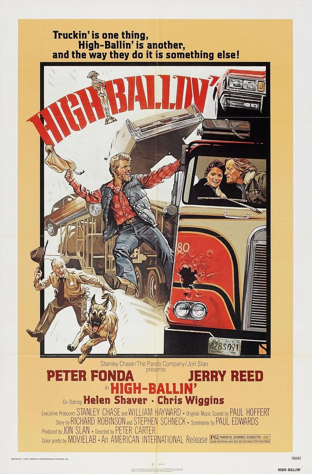 HIGH-BALLIN' (1978) movie poster